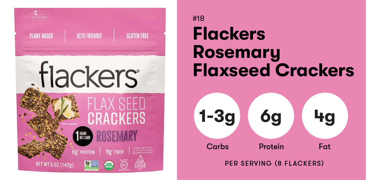 Flackers Rosemary Flaxseed Crackers