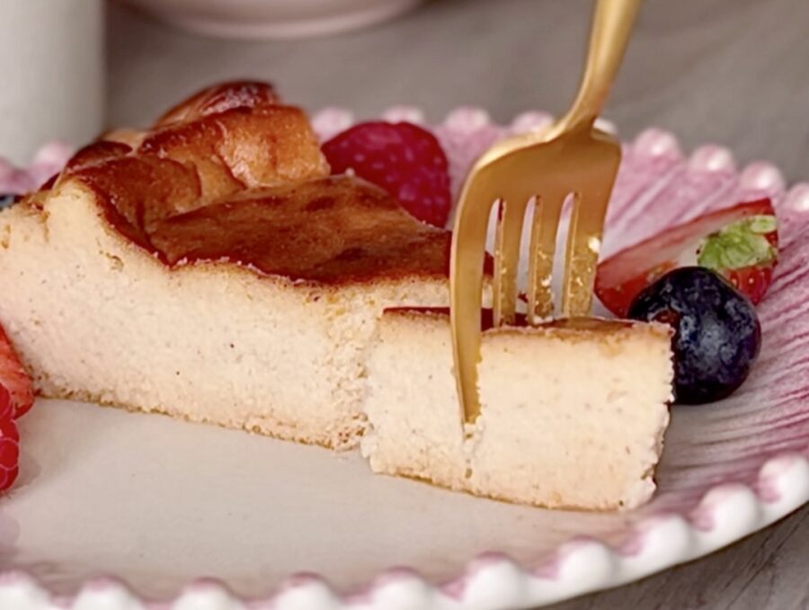 Keto Protein Ricotta Cheesecake