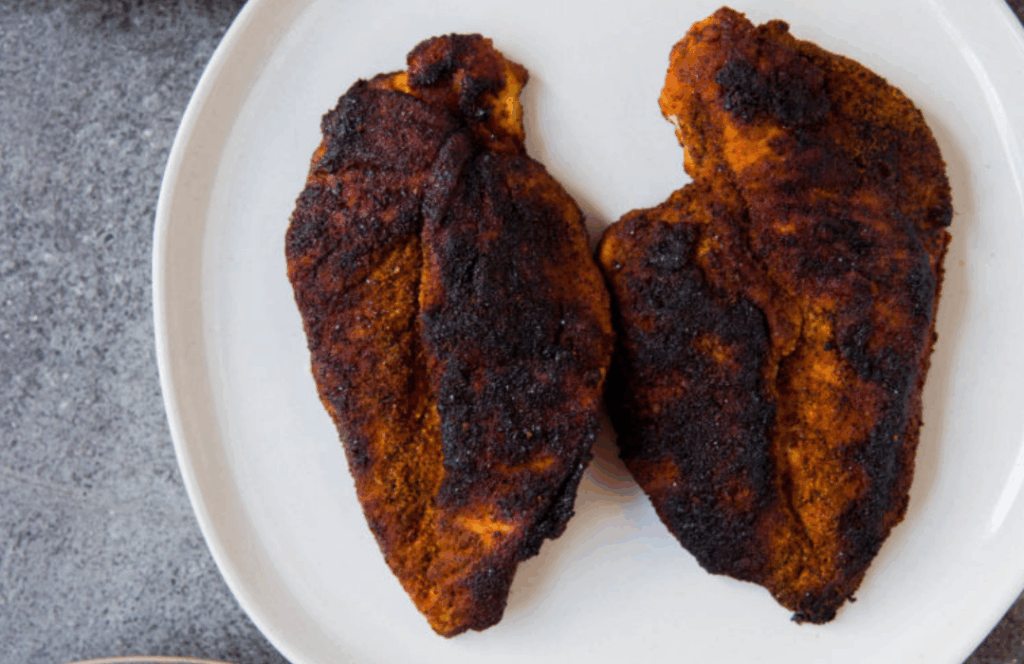 blackened chicken